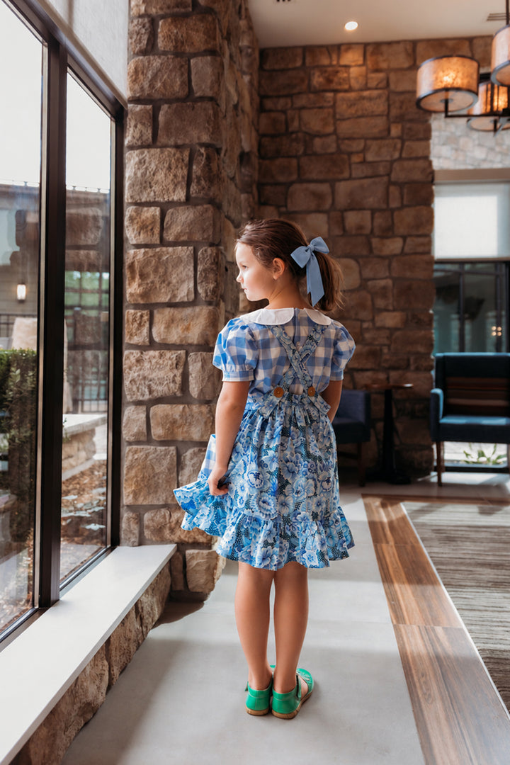 Greta Pinafore Dress