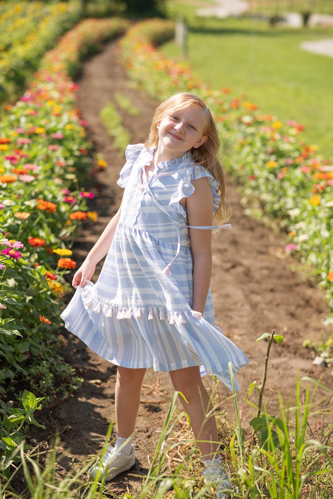 Maeve Luxe Girls Dress