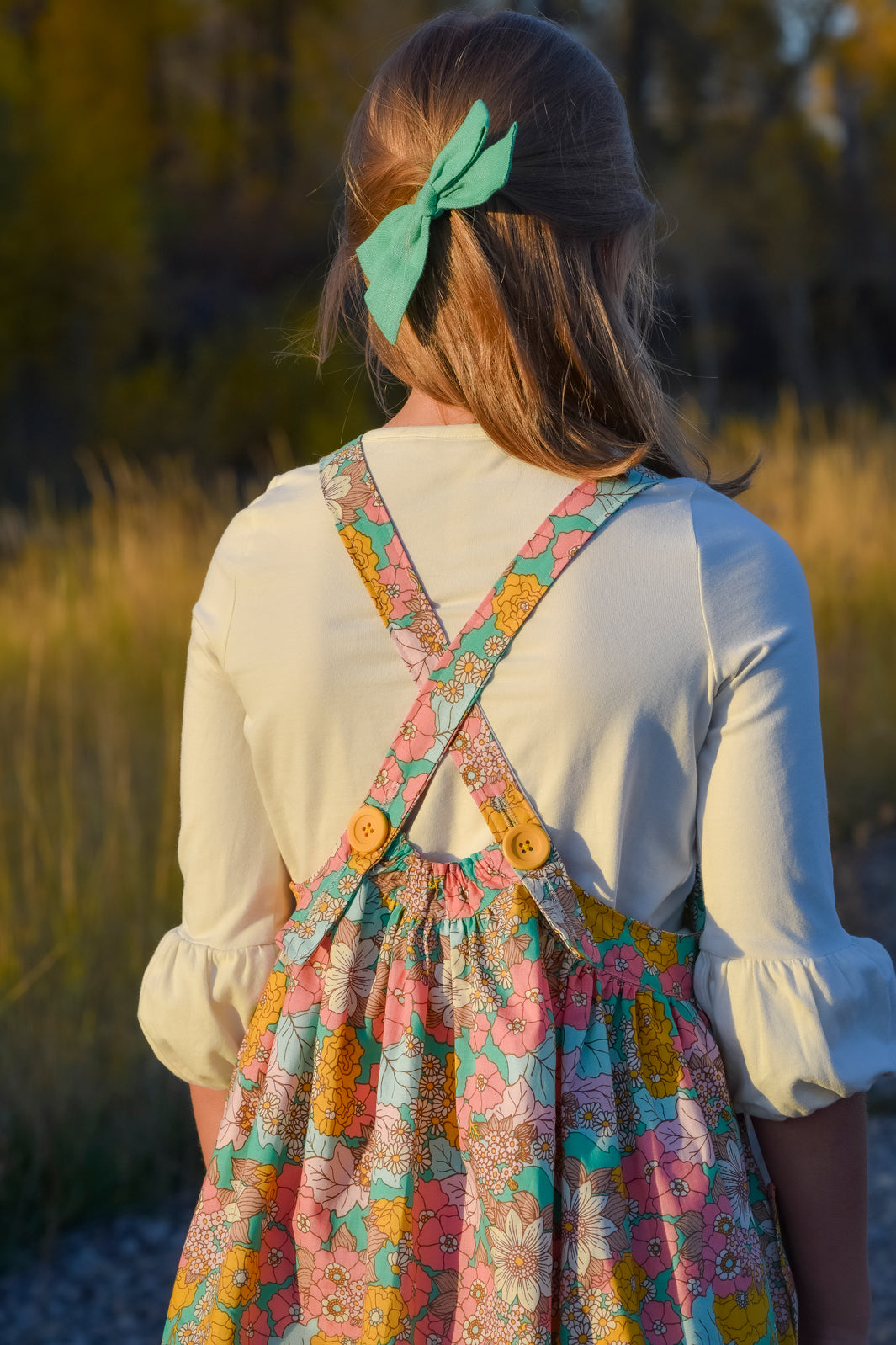 Greta Pinafore Dress