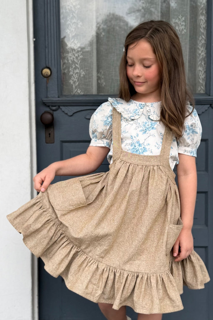 Greta Pinafore Dress