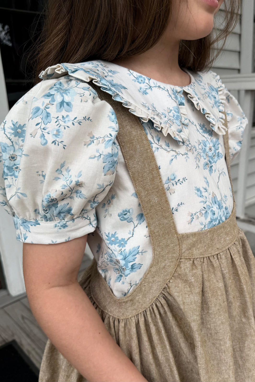 Greta Pinafore Dress
