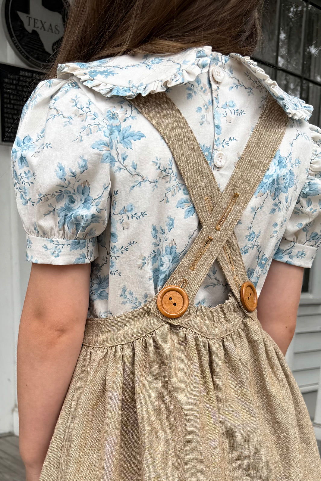 Greta Pinafore Dress