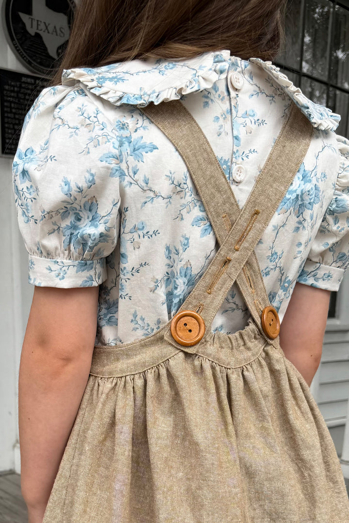 Greta Pinafore Dress