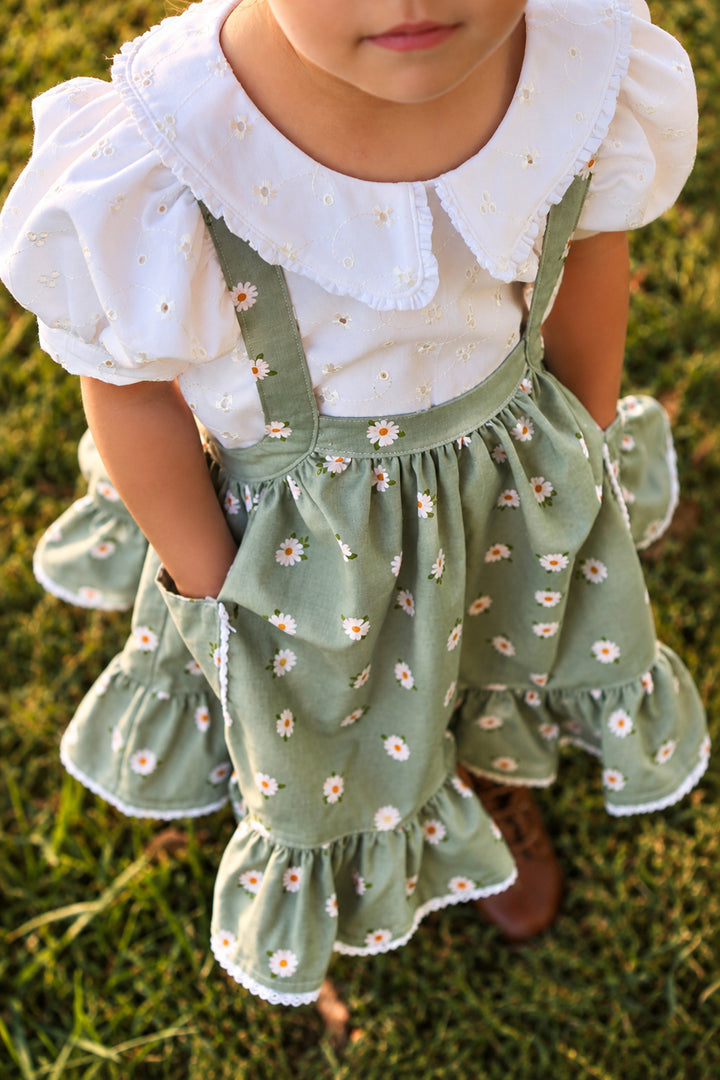 Greta Pinafore Dress