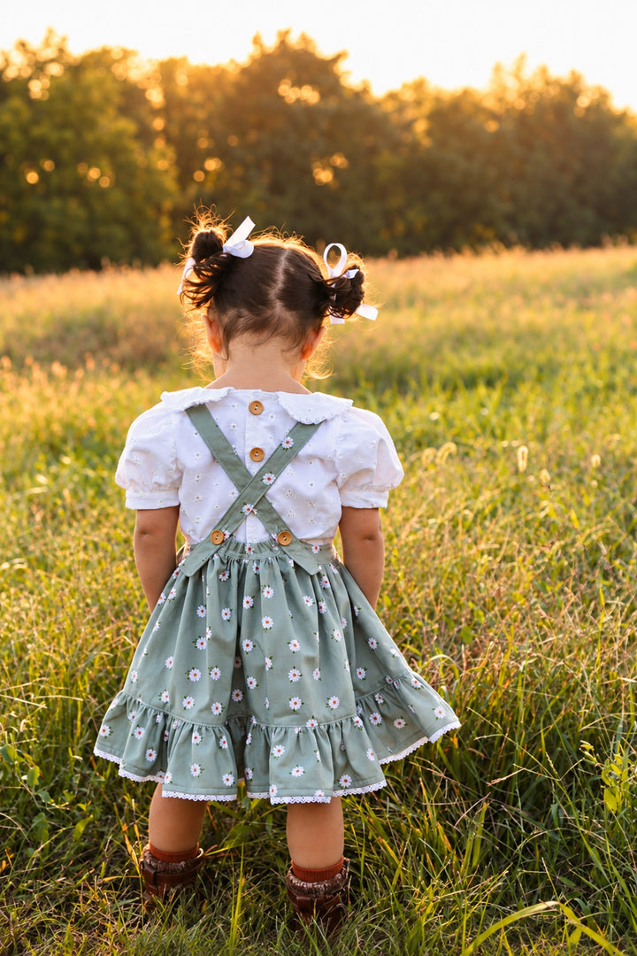 Greta Pinafore Dress