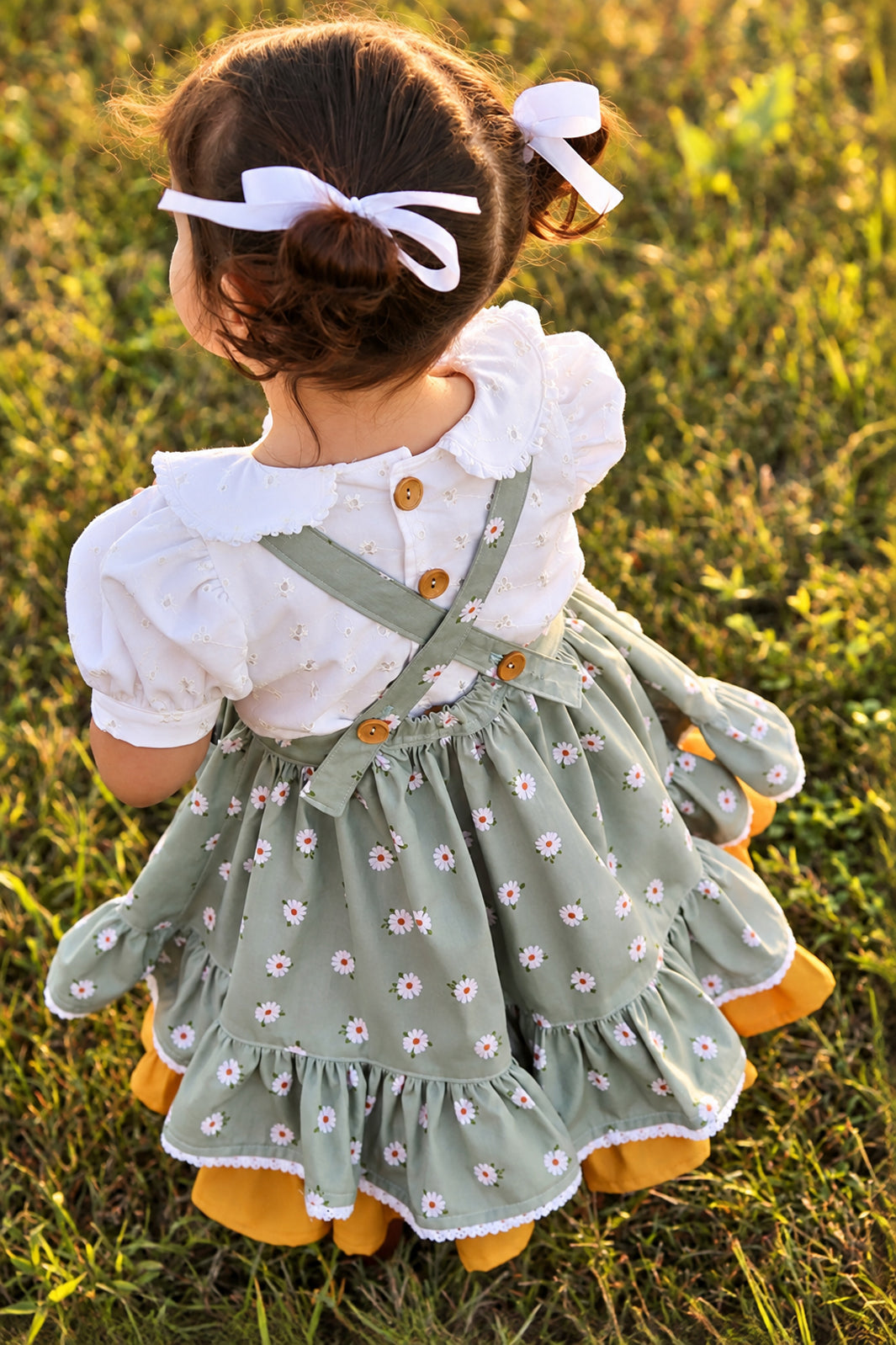 Greta Pinafore Dress