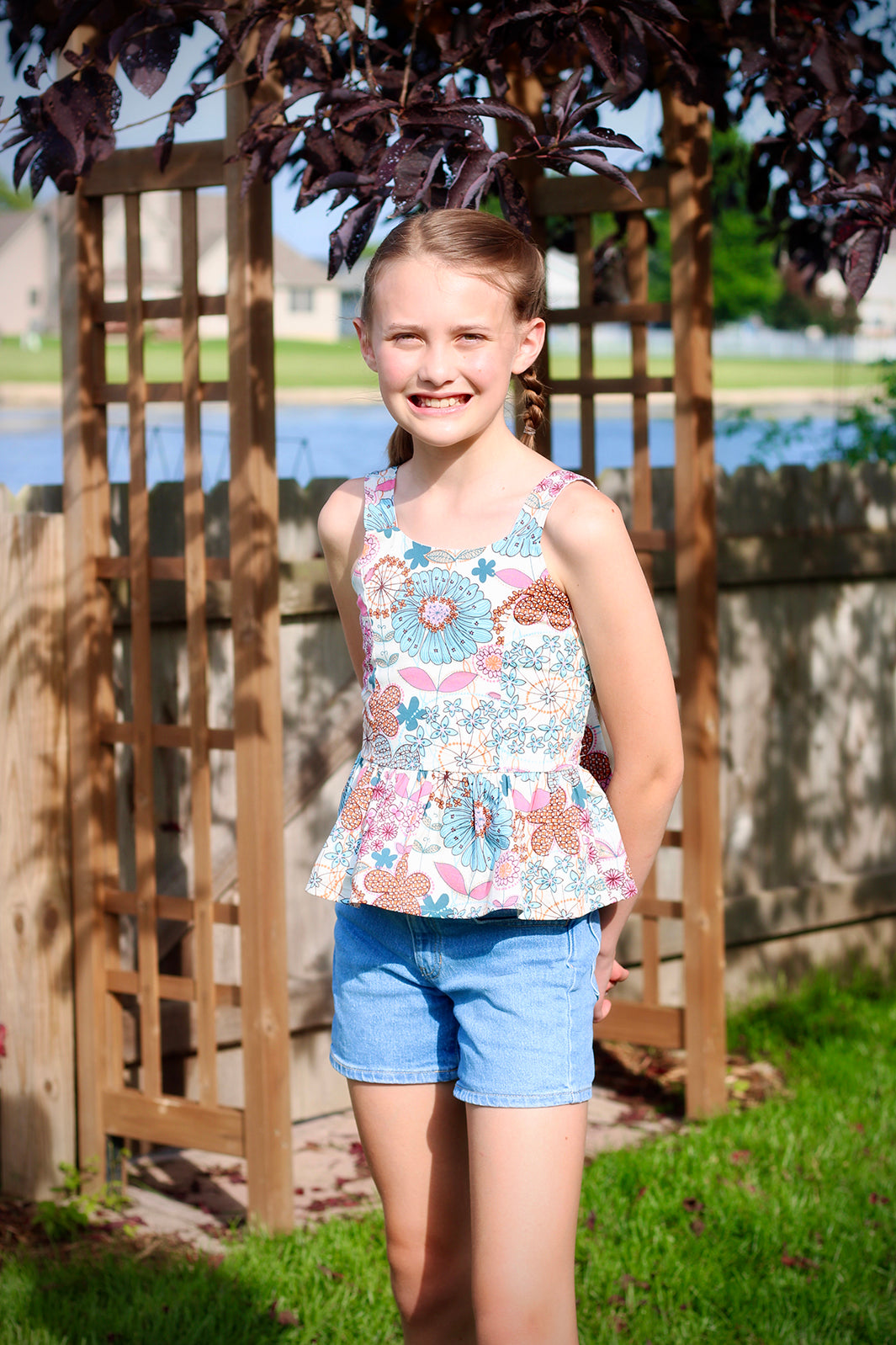 Gardenia Tween Top & Dress