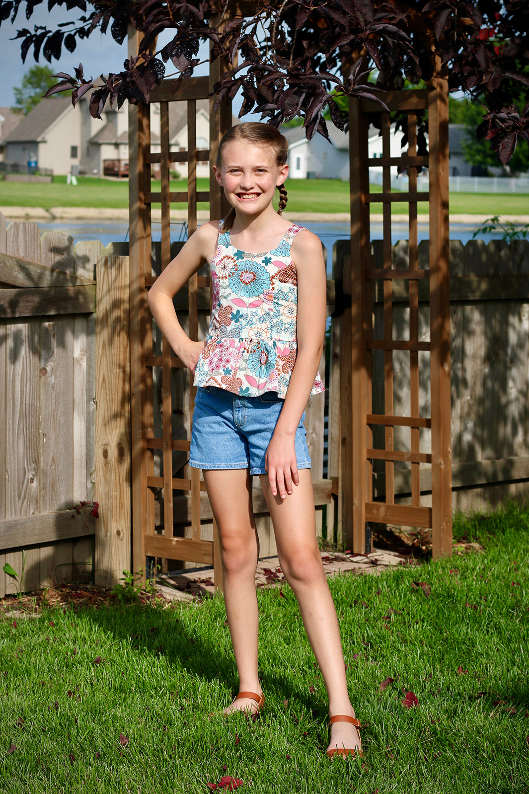 Gardenia Tween Top & Dress