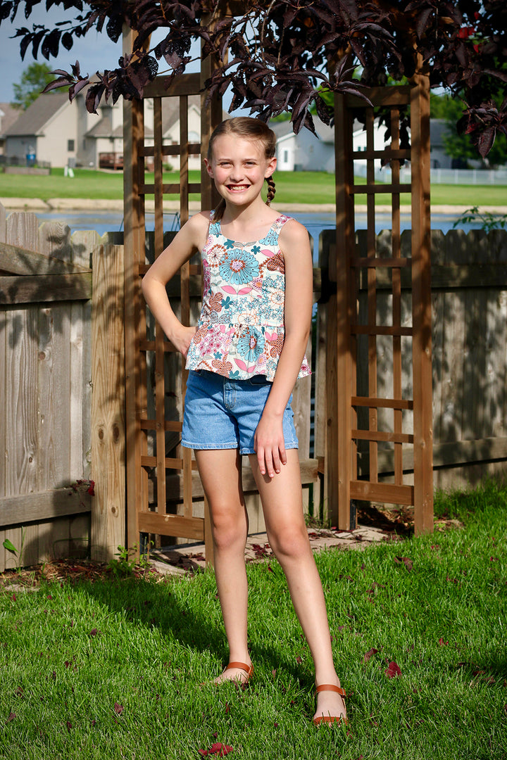 Gardenia Tween Top & Dress