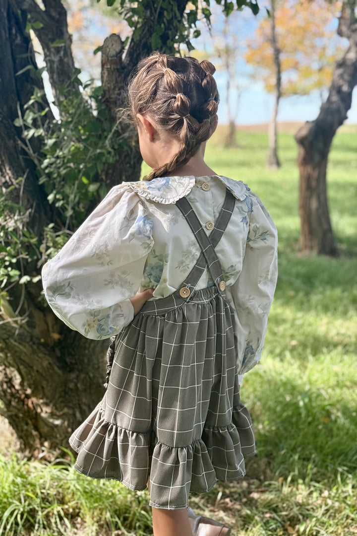 Greta Pinafore Dress