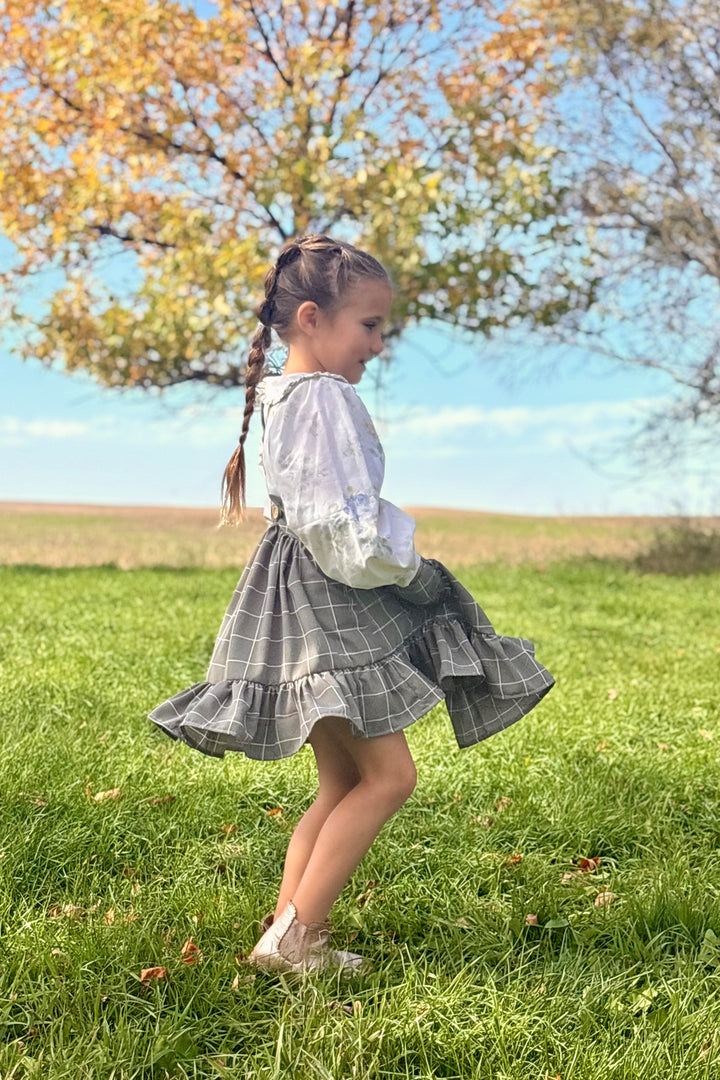 Greta Pinafore Dress