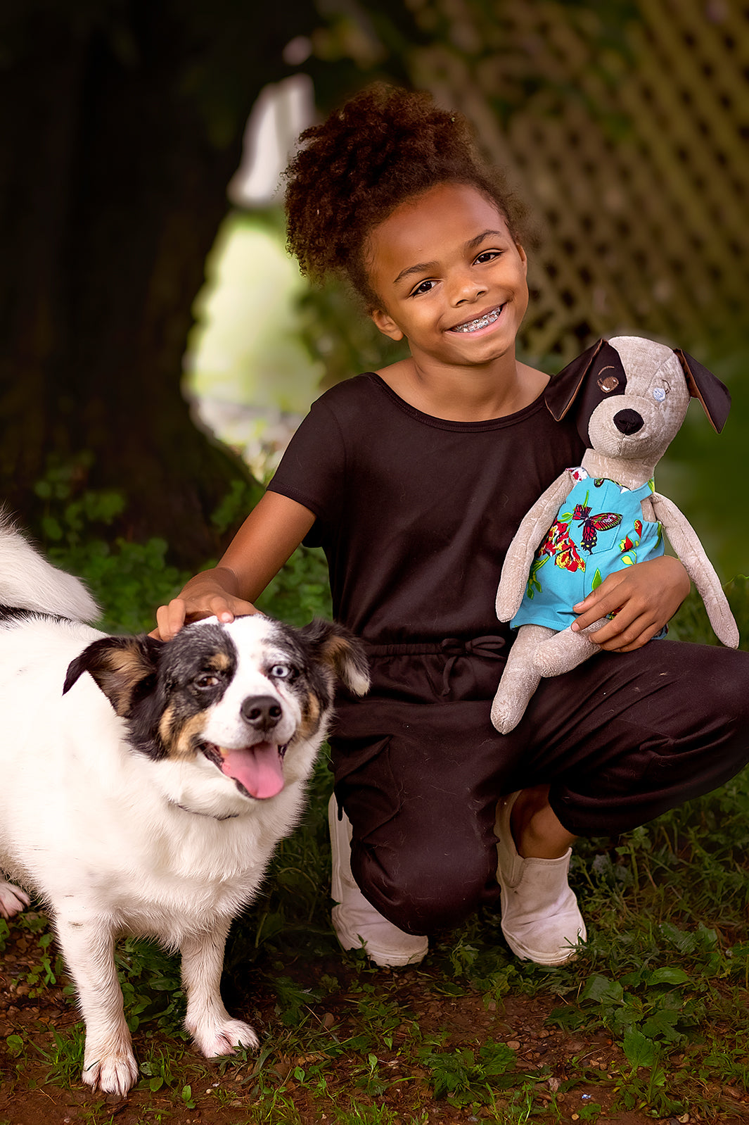 Darcy Dog 18" Stuffie Animal Pattern