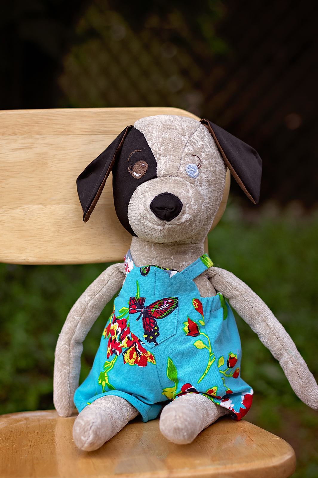 Darcy Dog 18" Stuffie Animal Pattern