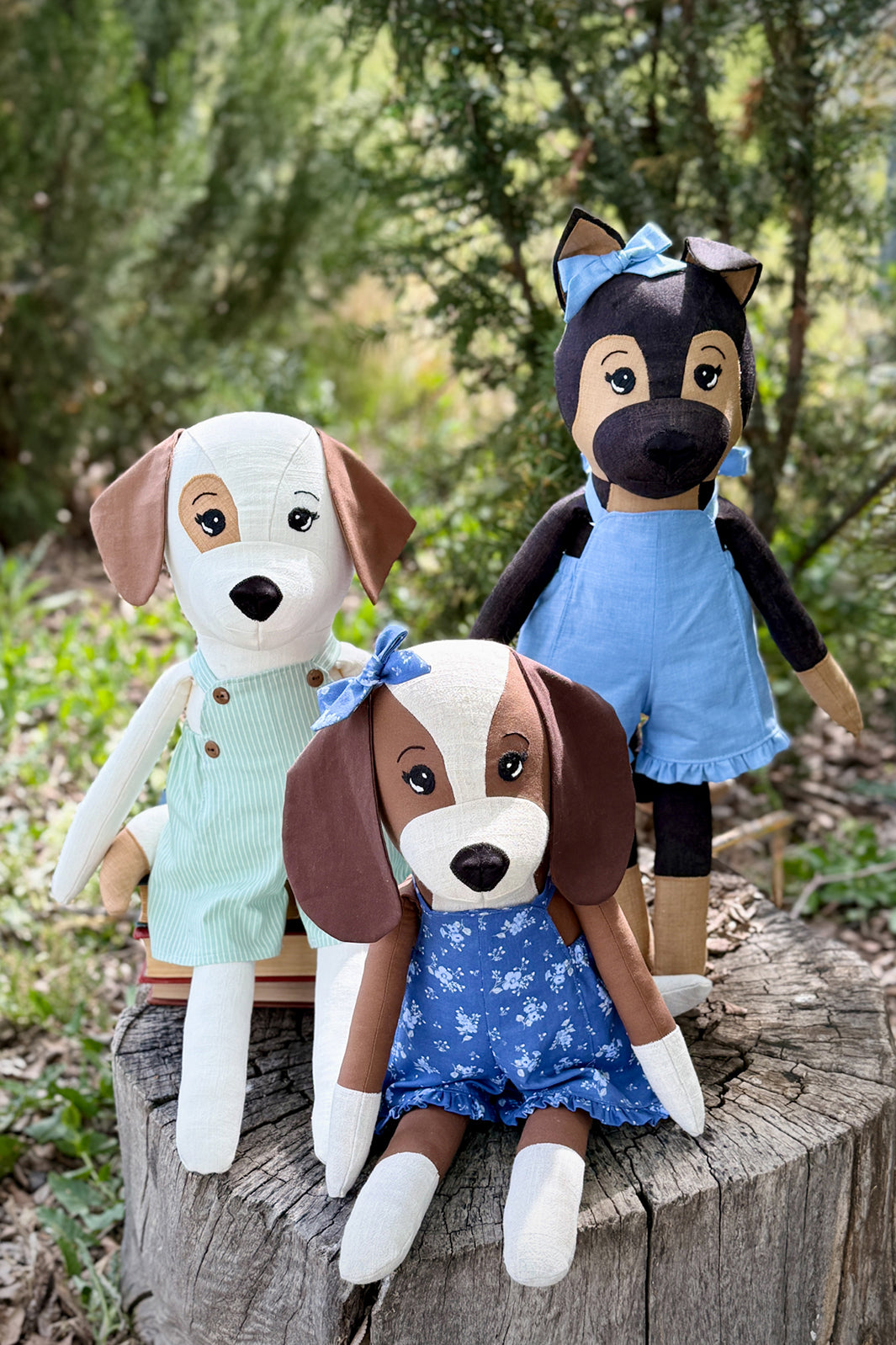 Darcy Dog 18" Stuffie Animal Pattern