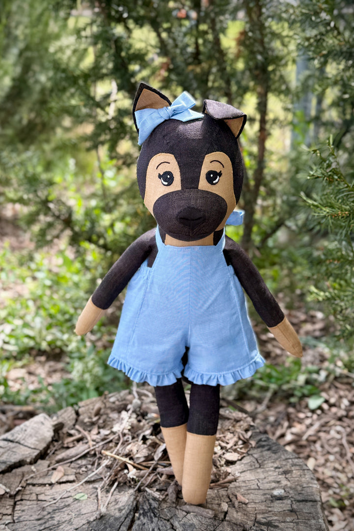 Darcy Dog 18" Stuffie Animal Pattern