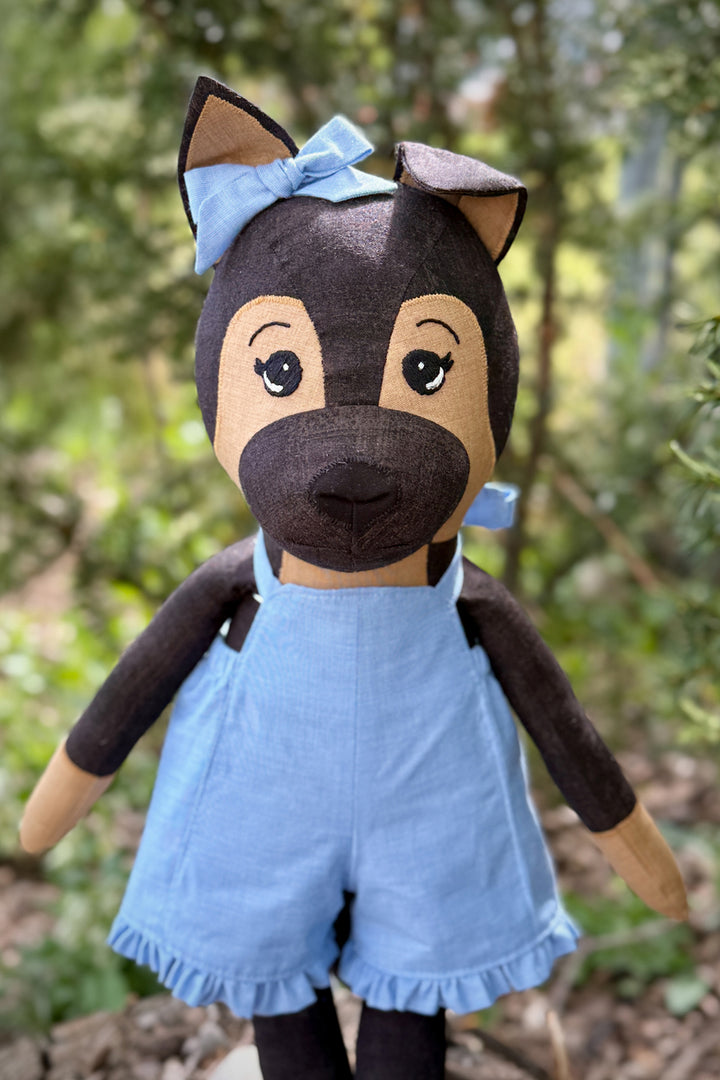Darcy Dog 18" Stuffie Animal Pattern