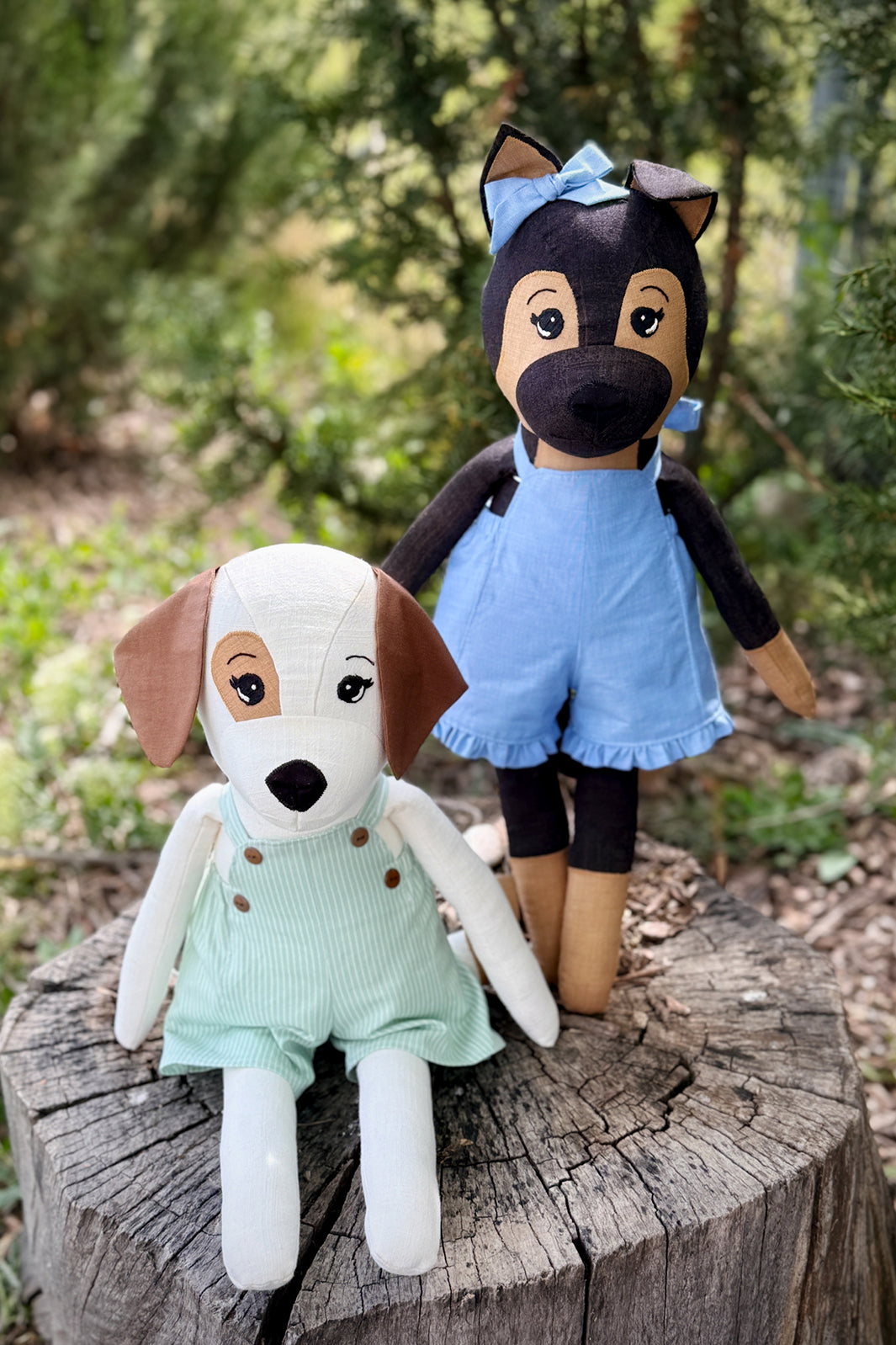 Darcy Dog 18" Stuffie Animal Pattern