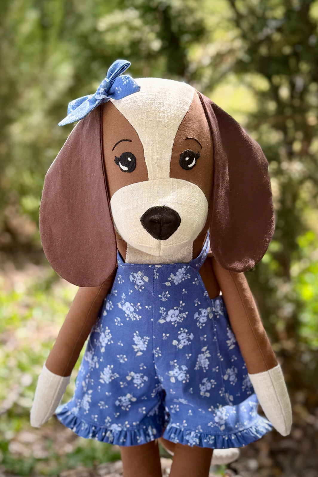 Darcy Dog 18" Stuffie Animal Pattern