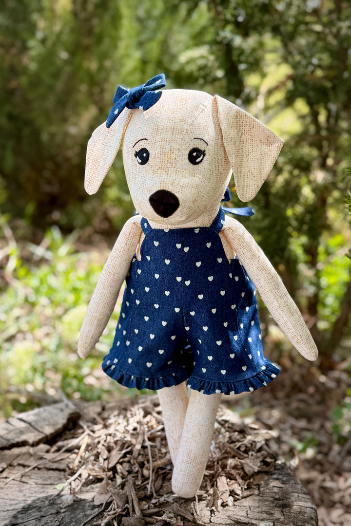 Darcy Dog 18" Stuffie Animal Pattern