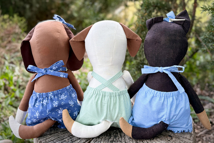 Darcy Dog 18" Stuffie Animal Pattern