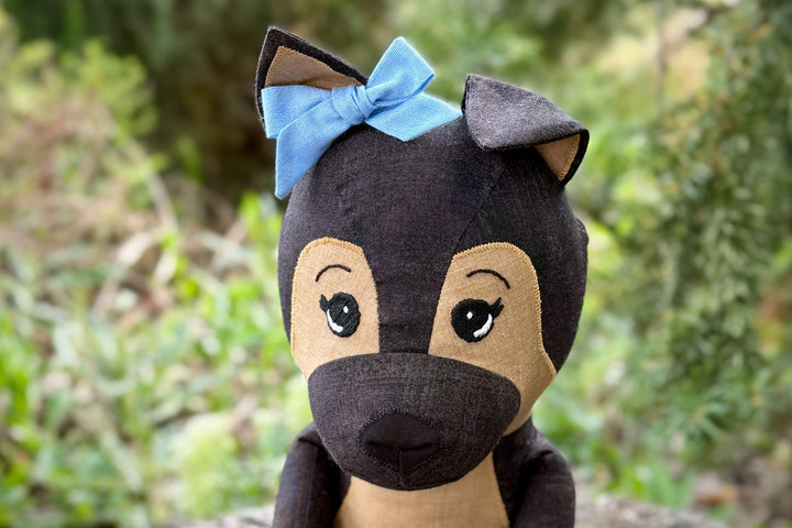 Darcy Dog 18" Stuffie Animal Pattern