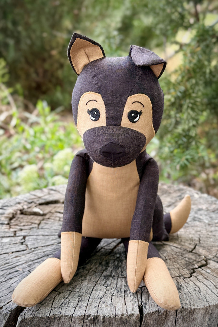 Darcy Dog 18" Stuffie Animal Pattern