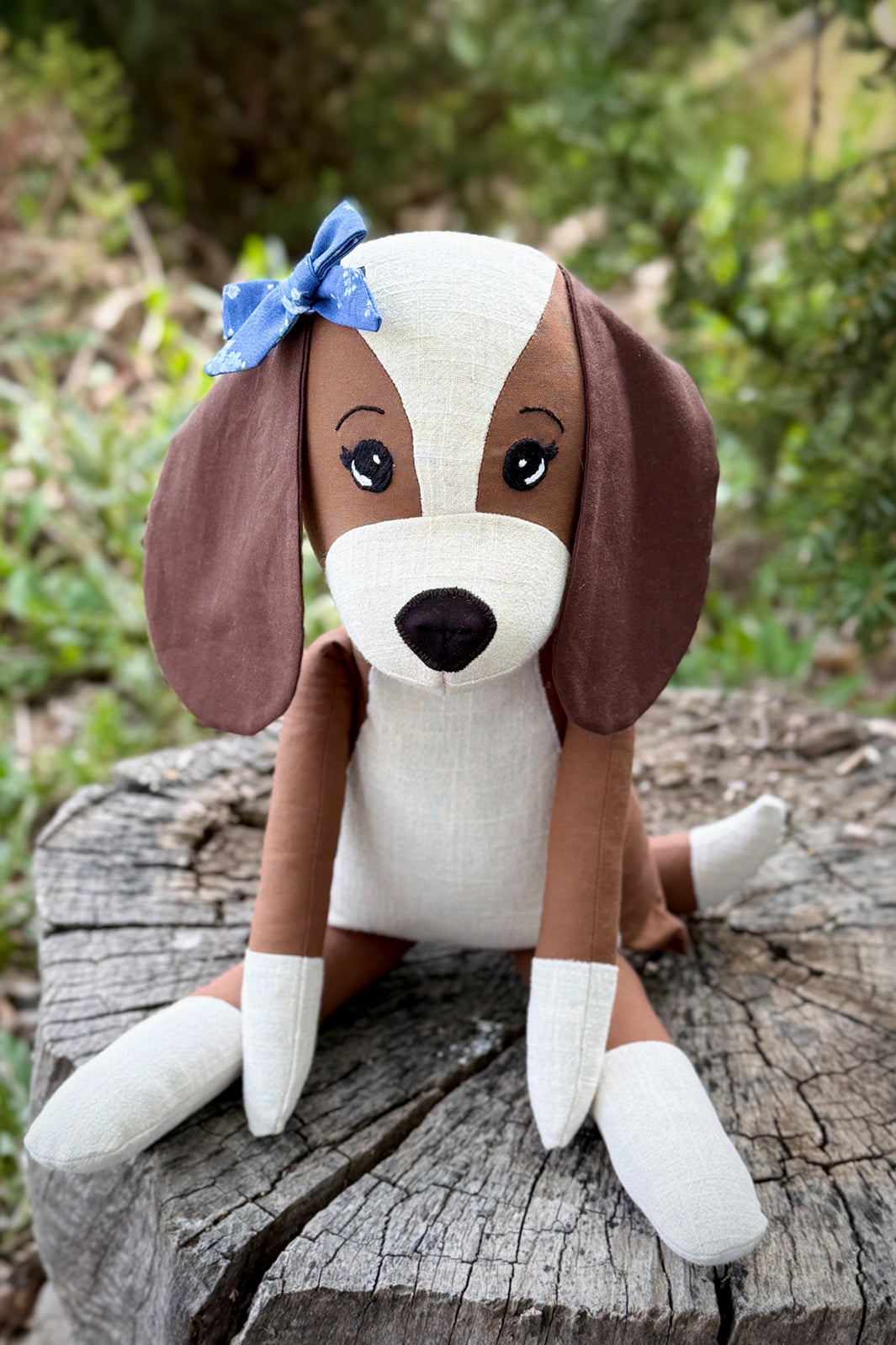 Darcy Dog 18" Stuffie Animal Pattern