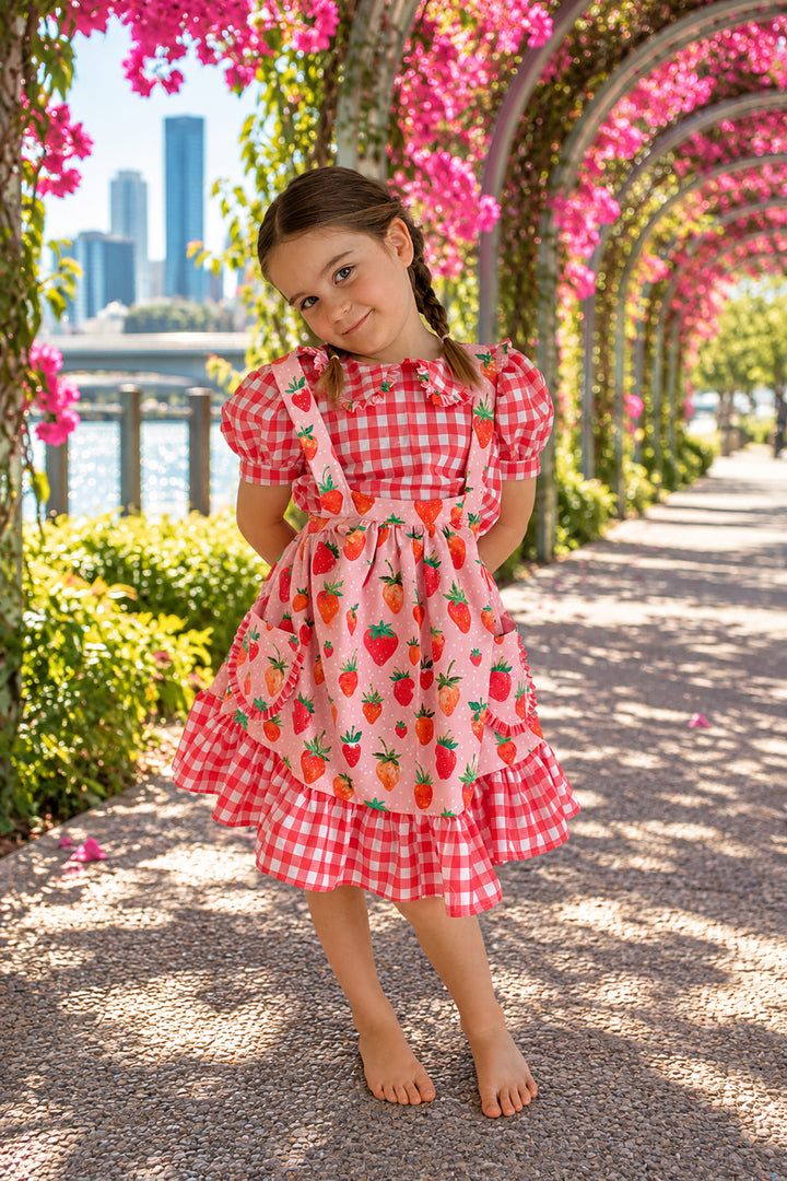 Greta Pinafore Dress