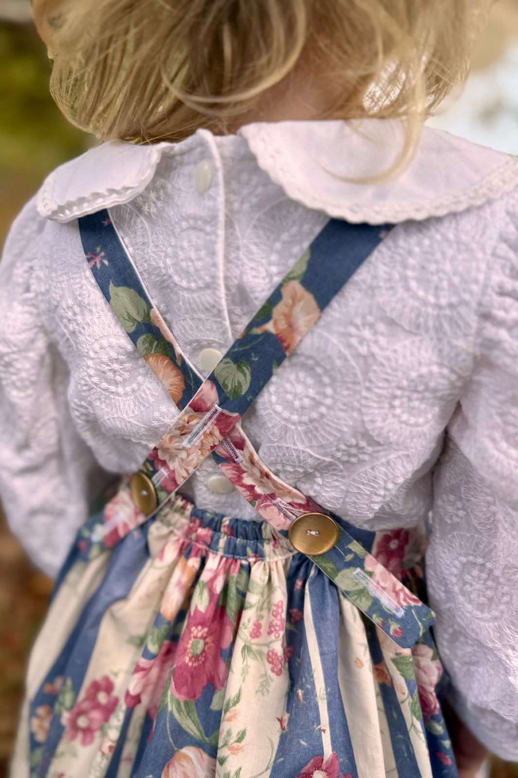 Greta Pinafore Dress