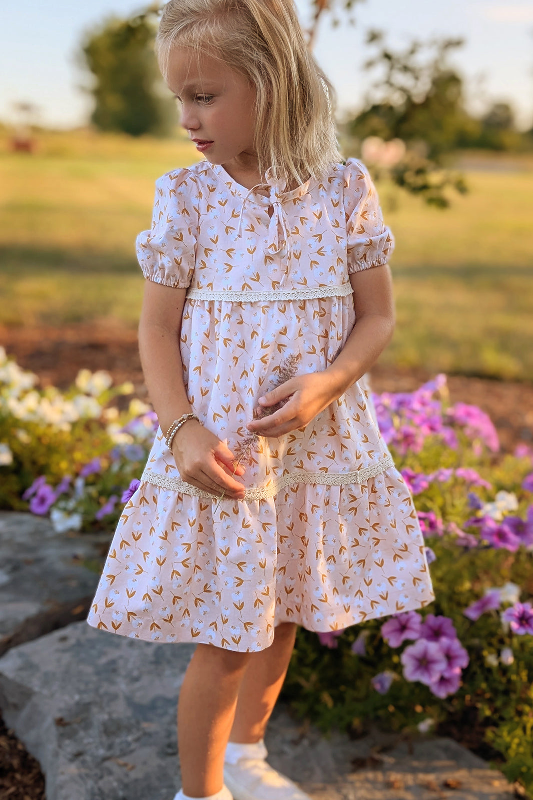 Maeve Luxe Girls Dress