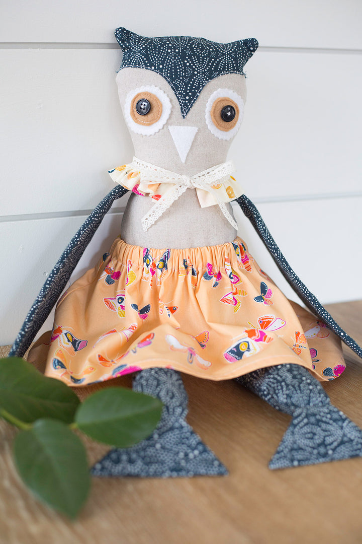 Olive Owl 18" Stuffie Animal Pattern