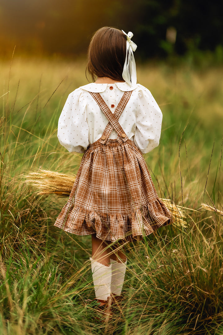 Greta Pinafore Dress