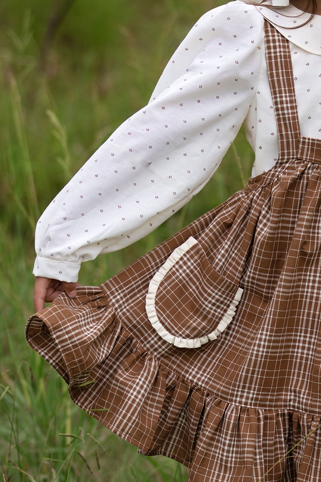 Greta Pinafore Dress