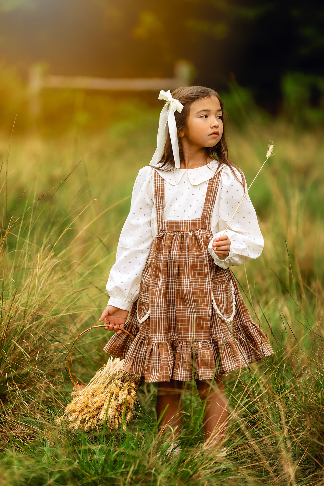 Greta Pinafore Dress