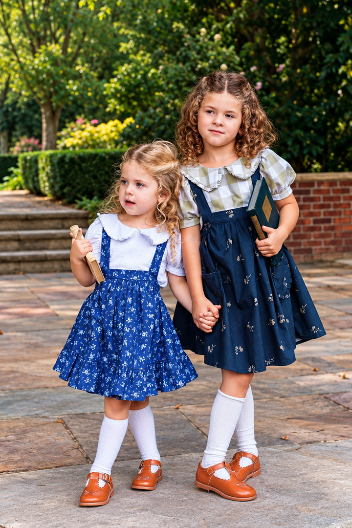 Greta Pinafore Dress