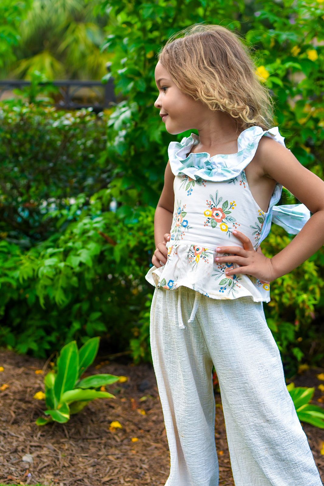 Gardenia Girls Top & Dress