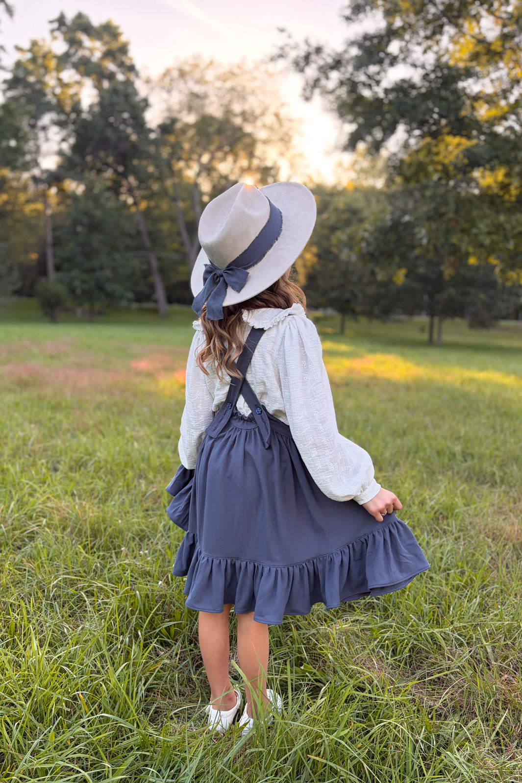 Greta Pinafore Dress