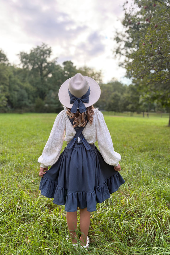 Greta Pinafore Dress