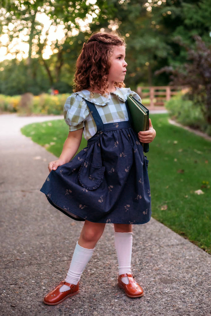 Greta Pinafore Dress