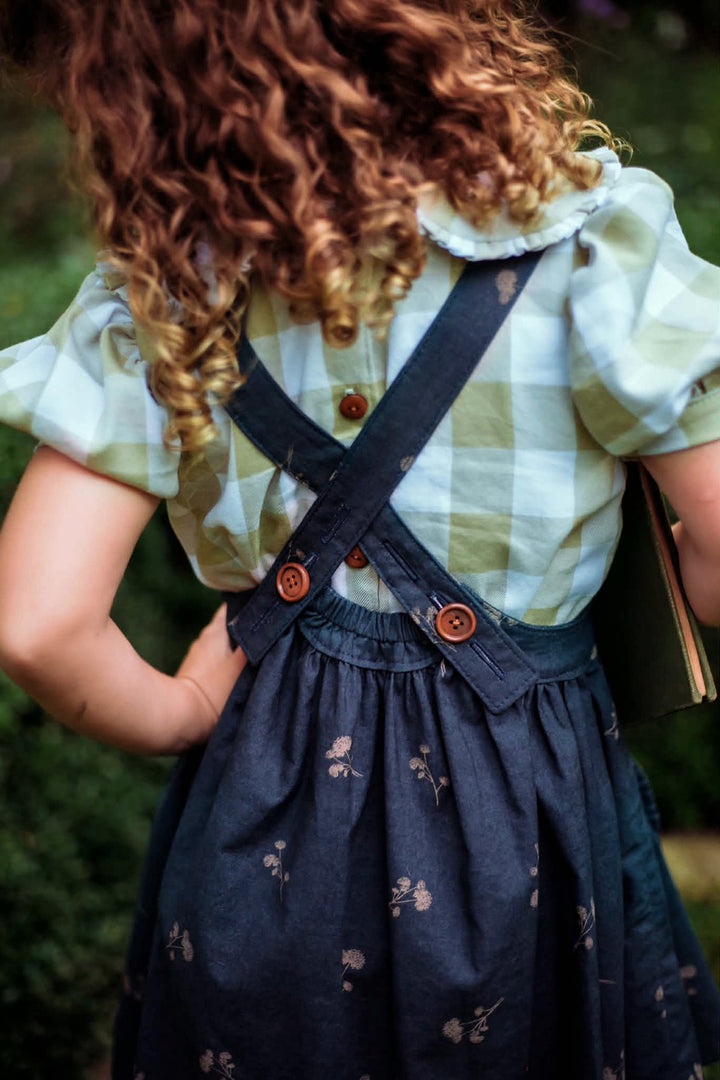 Greta Pinafore Dress