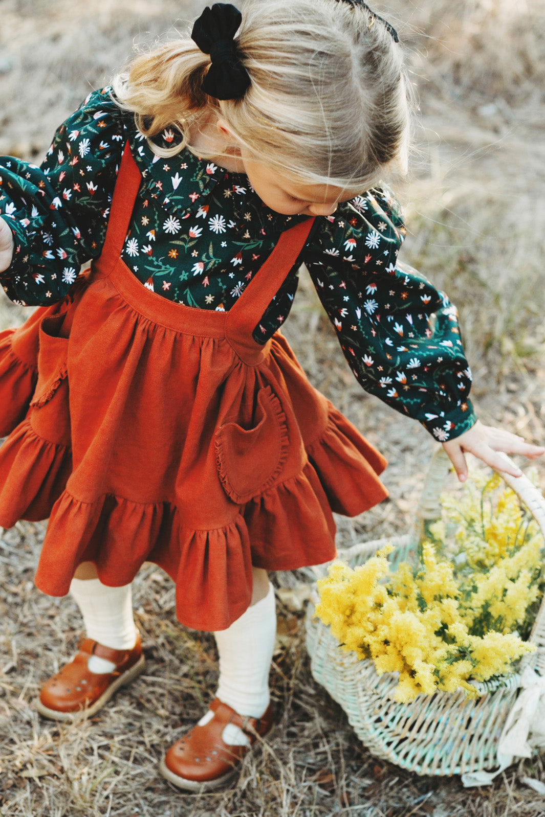 Greta Pinafore Dress