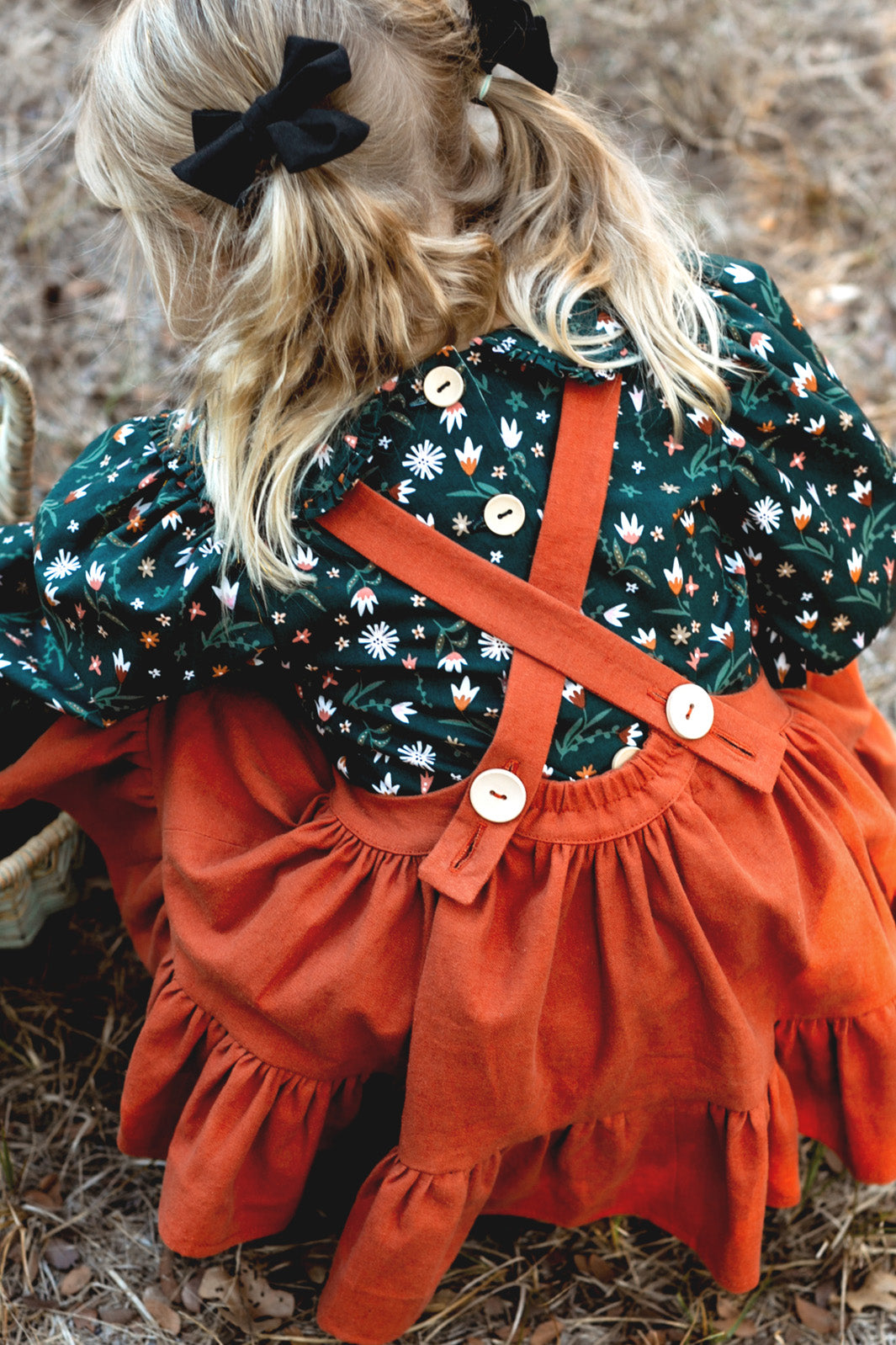 Greta Pinafore Dress