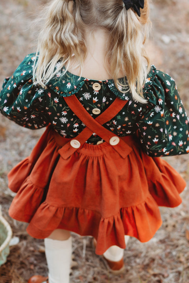Greta Pinafore Dress