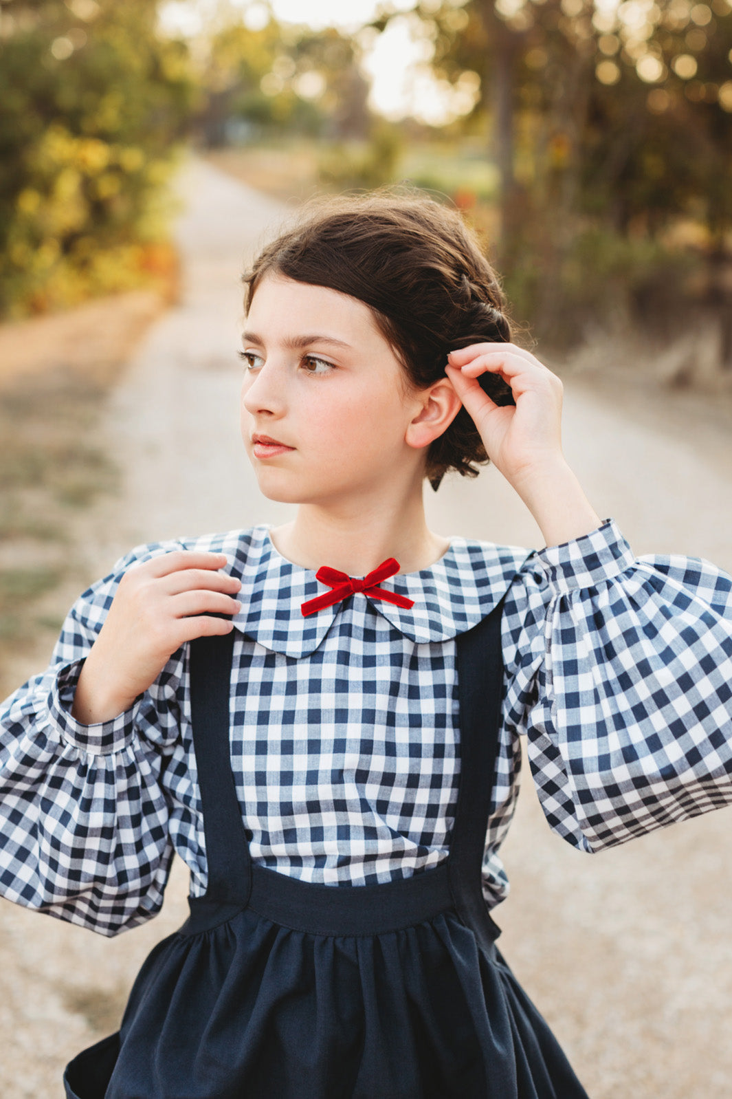 Greta Pinafore Dress