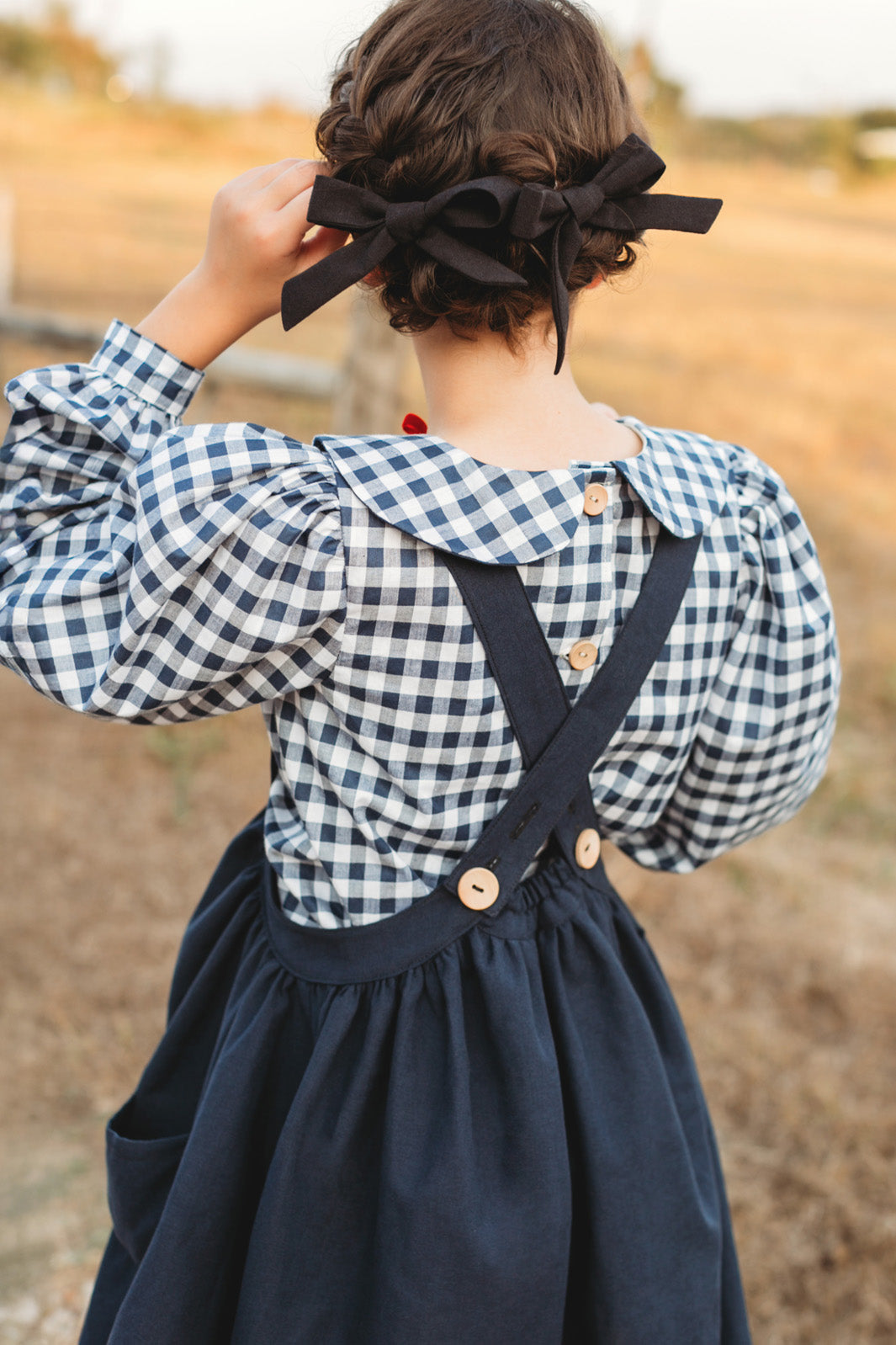 Greta Pinafore Dress