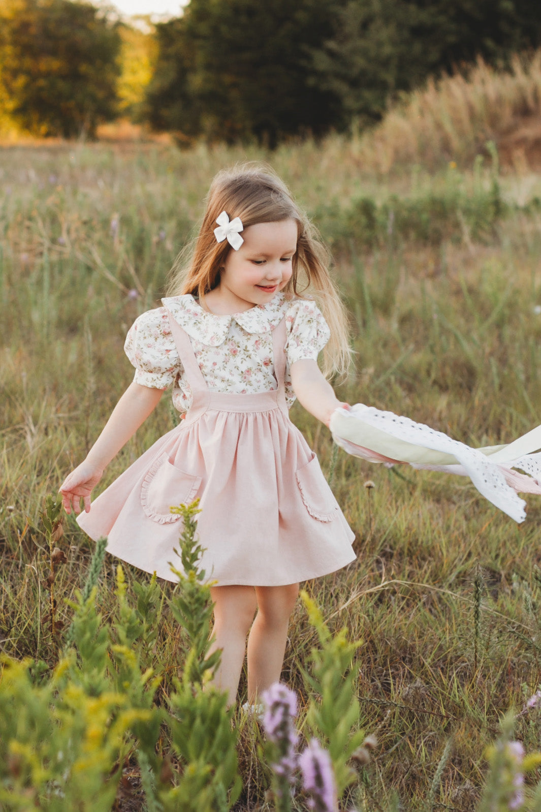 Greta Pinafore Dress