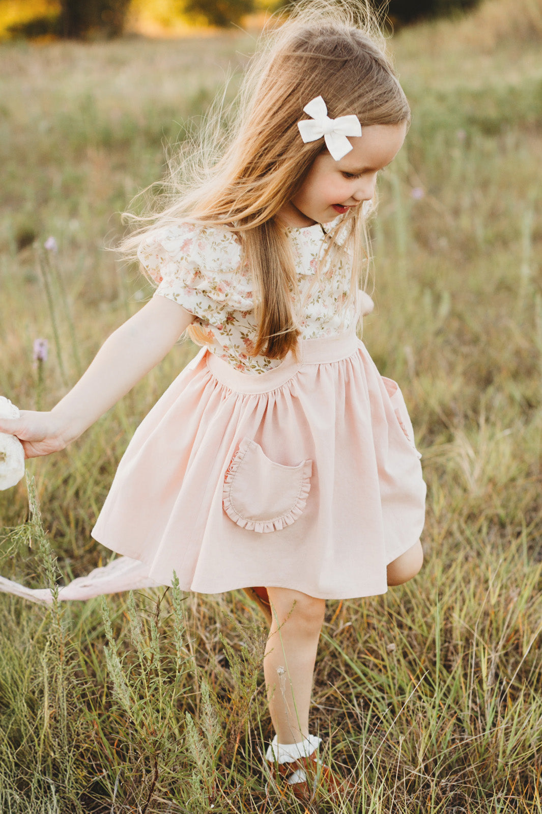 Greta Pinafore Dress