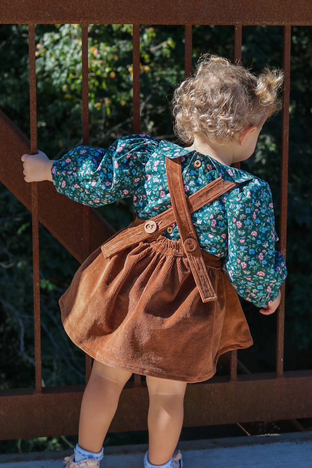 Greta Pinafore Dress