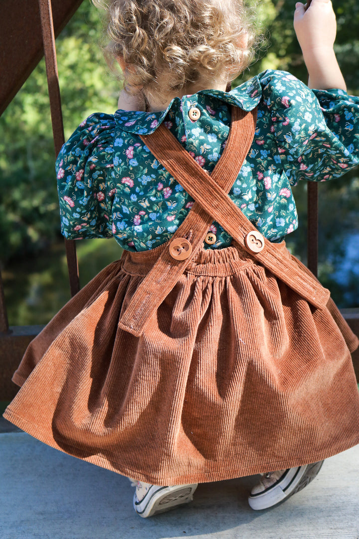 Greta Pinafore Dress