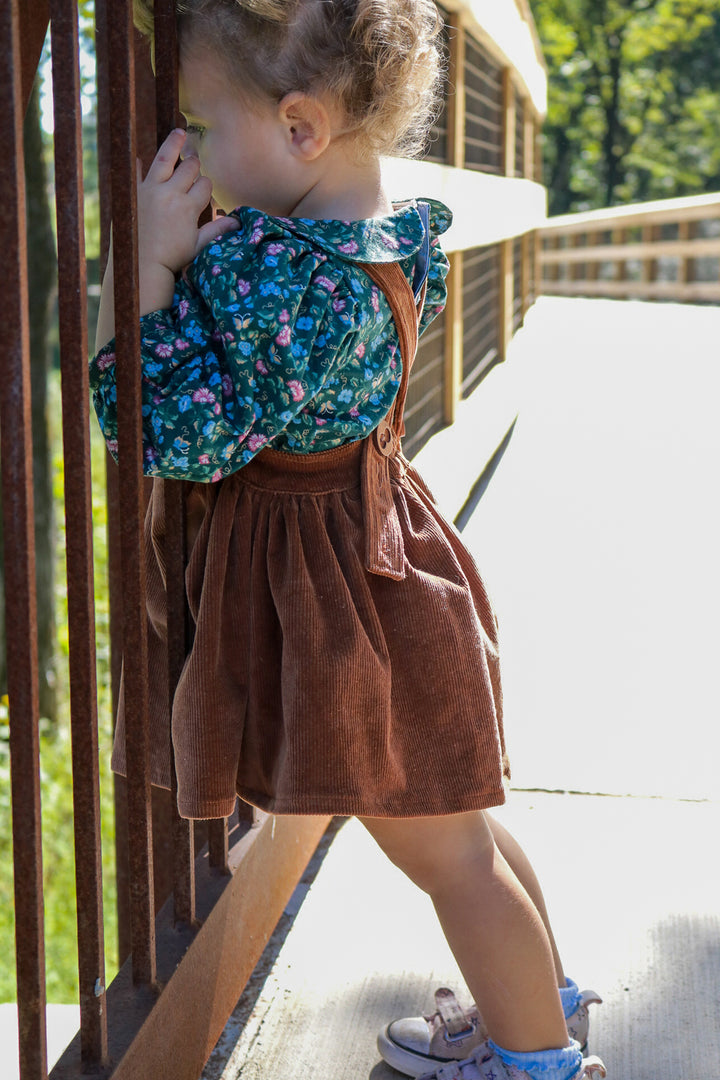 Greta Pinafore Dress